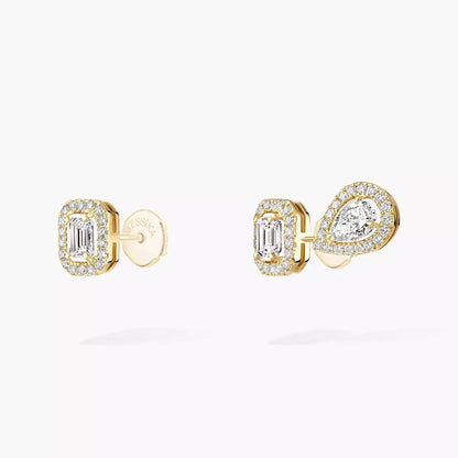 [ELAN LUXE]Diamond Earrings 0,10ct My Twin 1+2