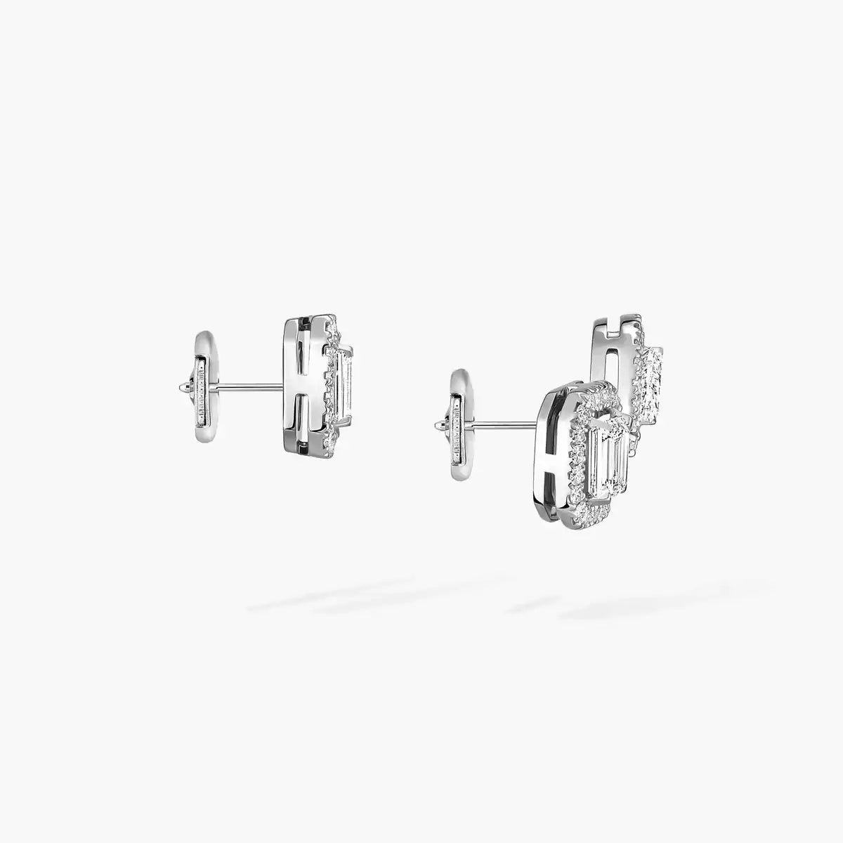 [ELAN LUXE]Diamond Earrings 0,10ct My Twin 1+2