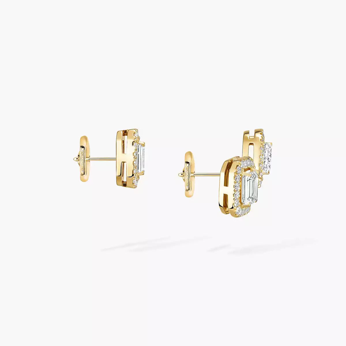 [ELAN LUXE]Diamond Earrings 0,10ct My Twin 1+2