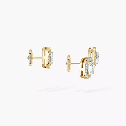 [ELAN LUXE]Diamond Earrings 0,10ct My Twin 1+2