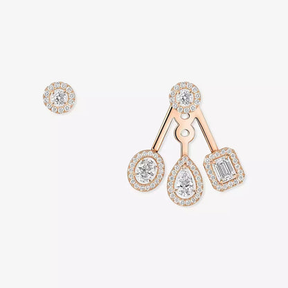 [ELAN LUXE] My Twin Trio  Diamond Earrings