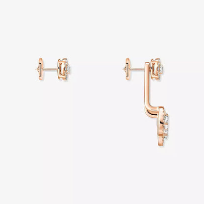 [ELAN LUXE] My Twin Trio  Diamond Earrings