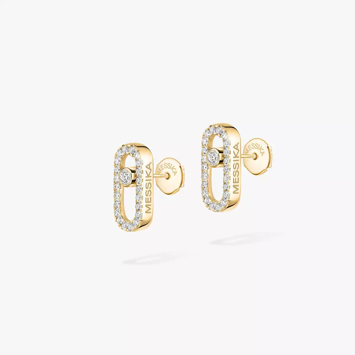 [ELAN LUXE]Move Uno Diamond Earrings