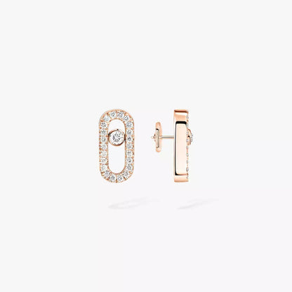 [ELAN LUXE]Move Uno Diamond Earrings