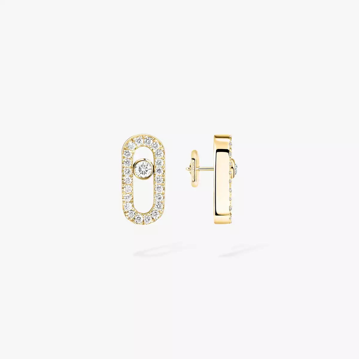[ELAN LUXE]Move Uno Diamond Earrings