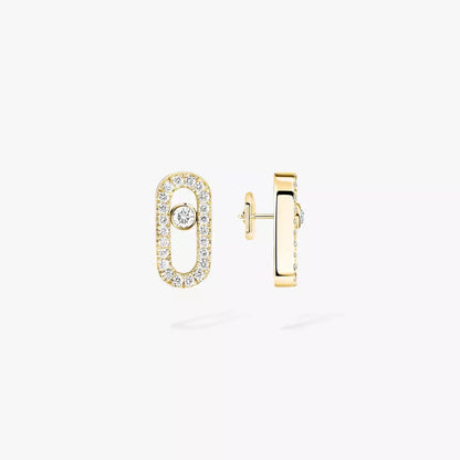 [ELAN LUXE]Move Uno Diamond Earrings