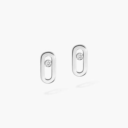 [ELAN LUXE]Move Uno Diamond Stud Earrings