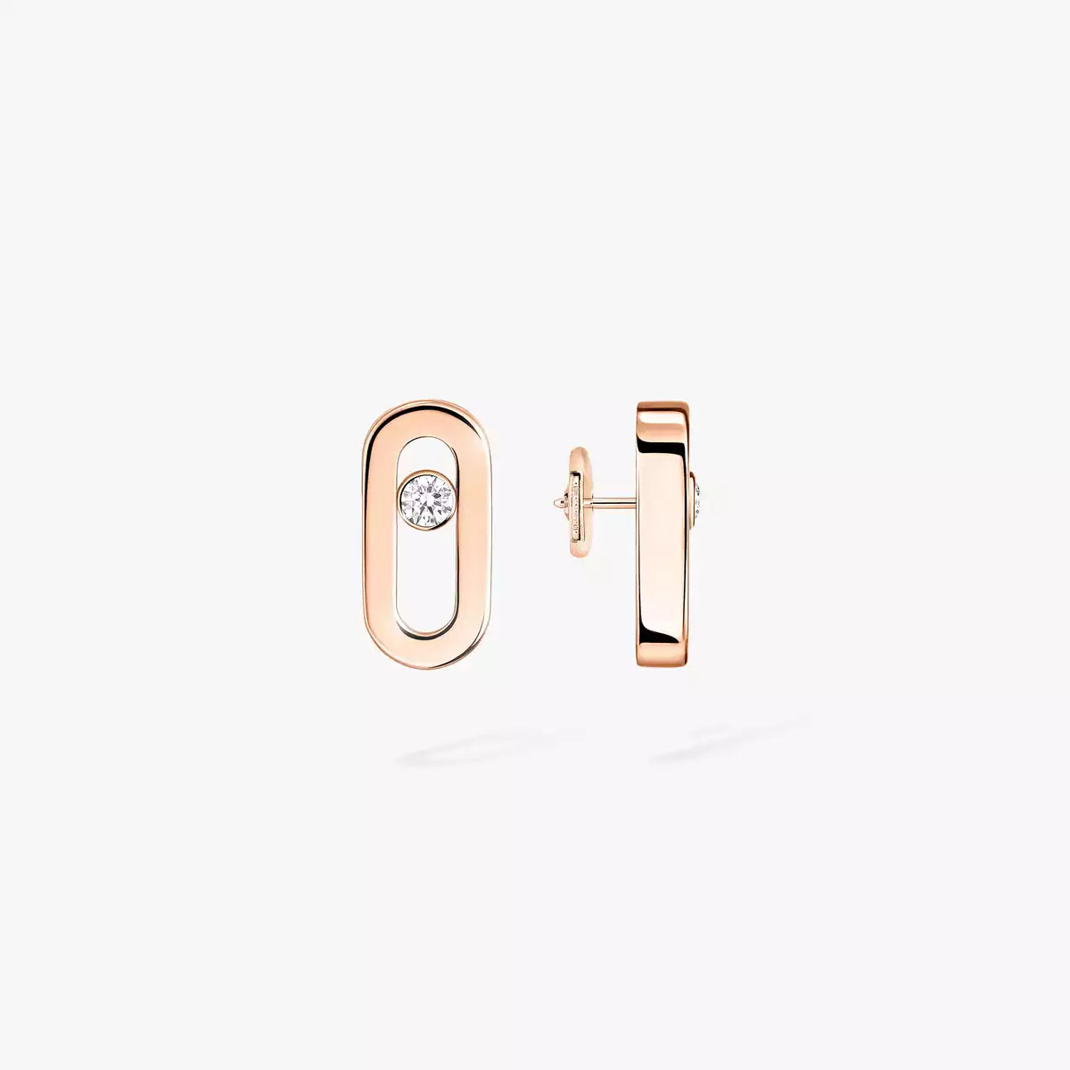 [ELAN LUXE]Move Uno Diamond Stud Earrings