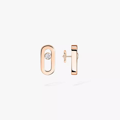 [ELAN LUXE]Move Uno Diamond Stud Earrings