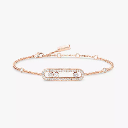 [ELAN LUXE]Pav Baby Move Diamond Bracelet