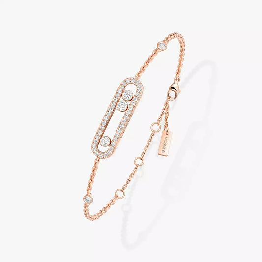 [ELAN LUXE]Pav Baby Move Diamond Bracelet