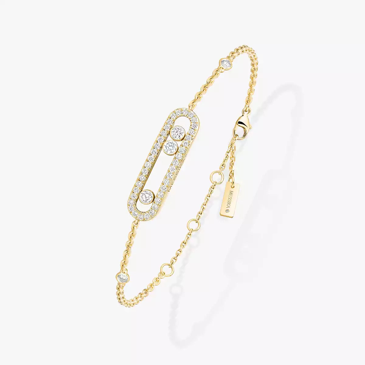 [ELAN LUXE]Pav Baby Move Diamond Bracelet