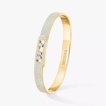 [ELAN LUXE]Move Noa Full Pav Diamond Bangle Bracelet