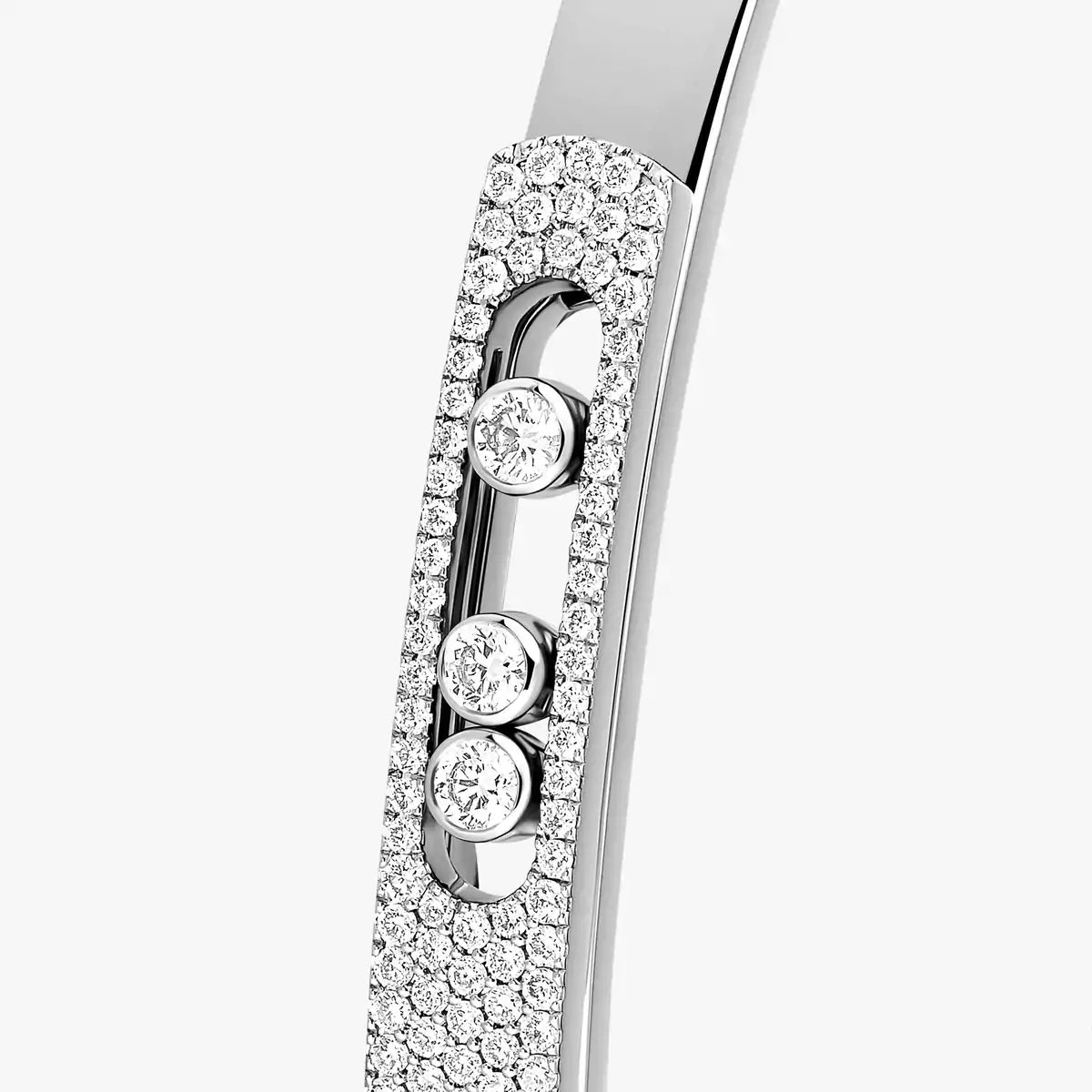 [ELAN LUXE]Move Noa Rose Gold Pav Diamond Bangle Bracelet