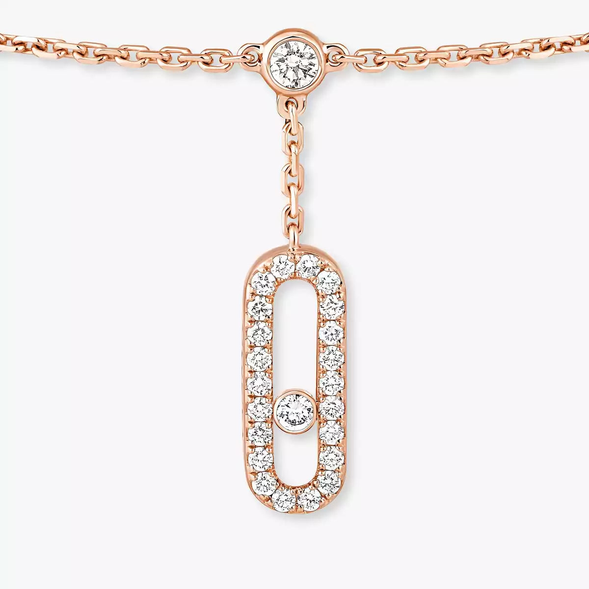 [ELAN LUXE] Move Uno pav ankle bracelet