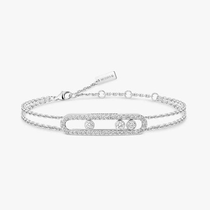 [ELAN LUXE] Move Classique pav bracelet