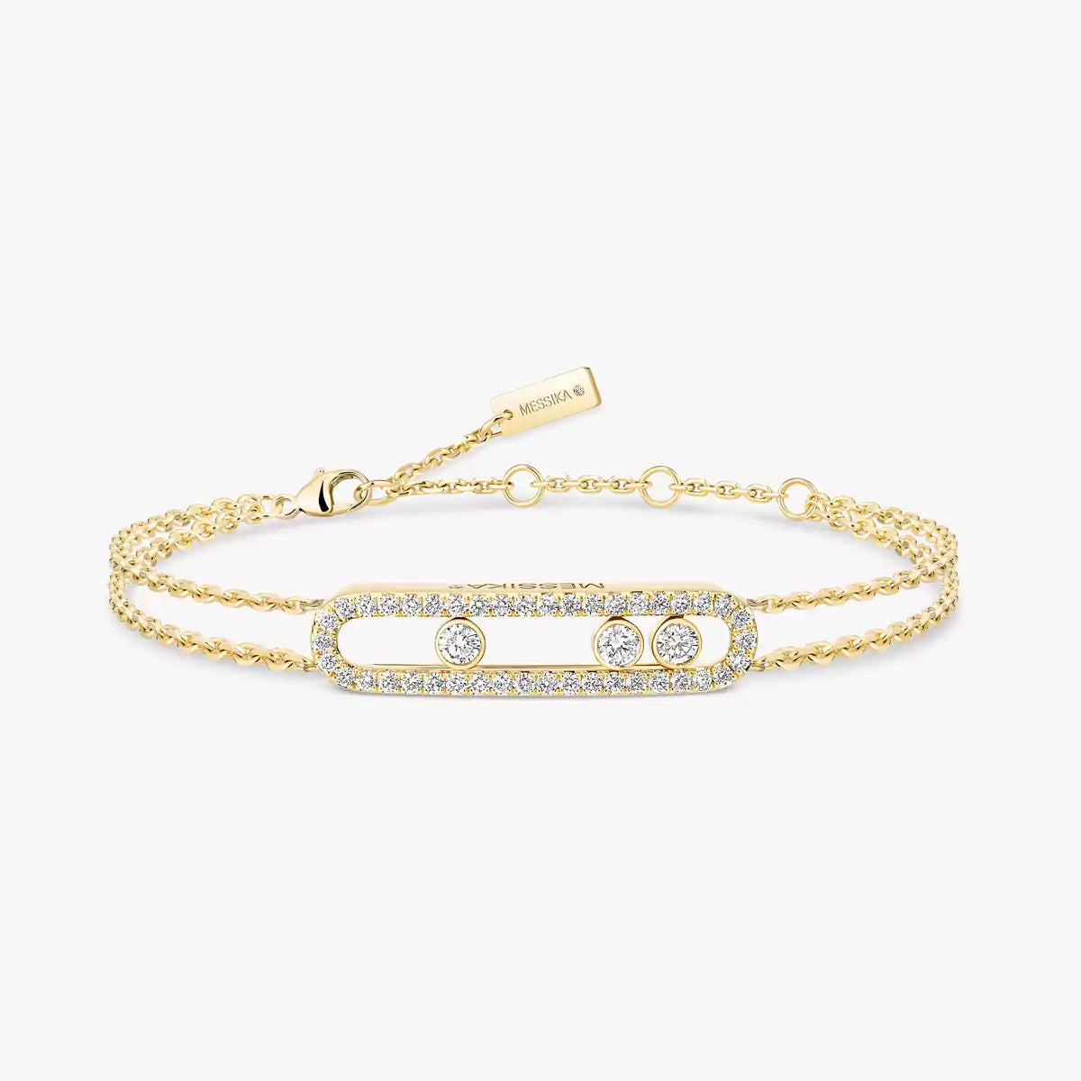 [ELAN LUXE] Move Classique pav bracelet