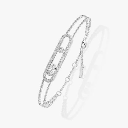[ELAN LUXE] Move Classique pav bracelet