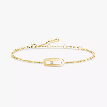 [ELAN LUXE]Move Uno Diamond Bracelet