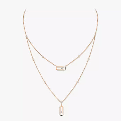 [ELAN LUXE] Move Uno Diamond Necklace
