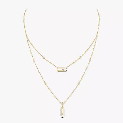 [ELAN LUXE] Move Uno Diamond Necklace