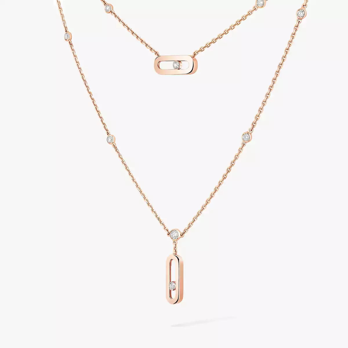 [ELAN LUXE] Move Uno Diamond Necklace