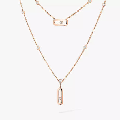 [ELAN LUXE] Move Uno Diamond Necklace
