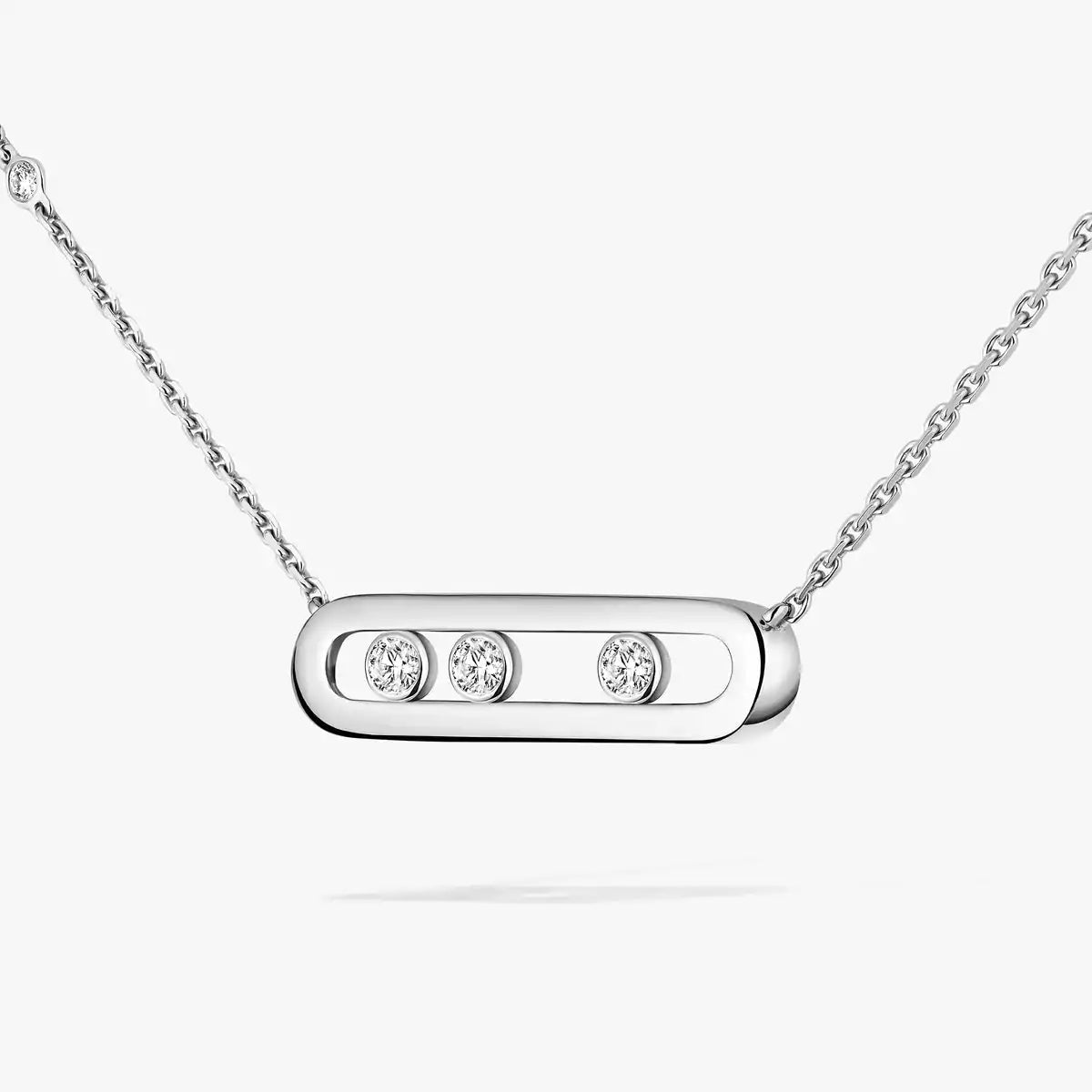 [ELAN LUXE] Baby Move Gold Diamond Necklace