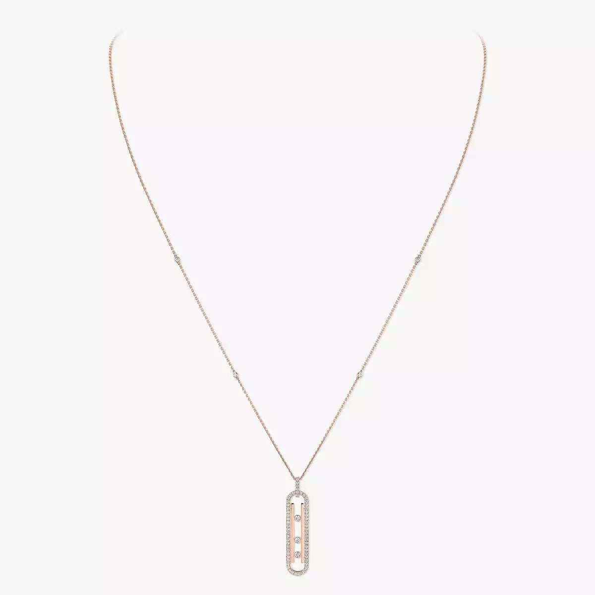 [ELAN LUXE]Diamond Necklace Move 10Th