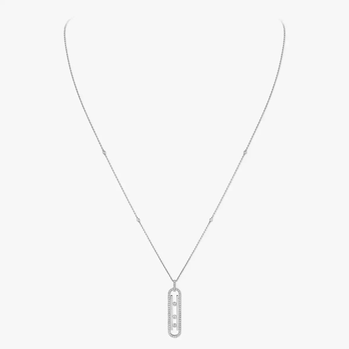 [ELAN LUXE]Diamond Necklace Move 10Th