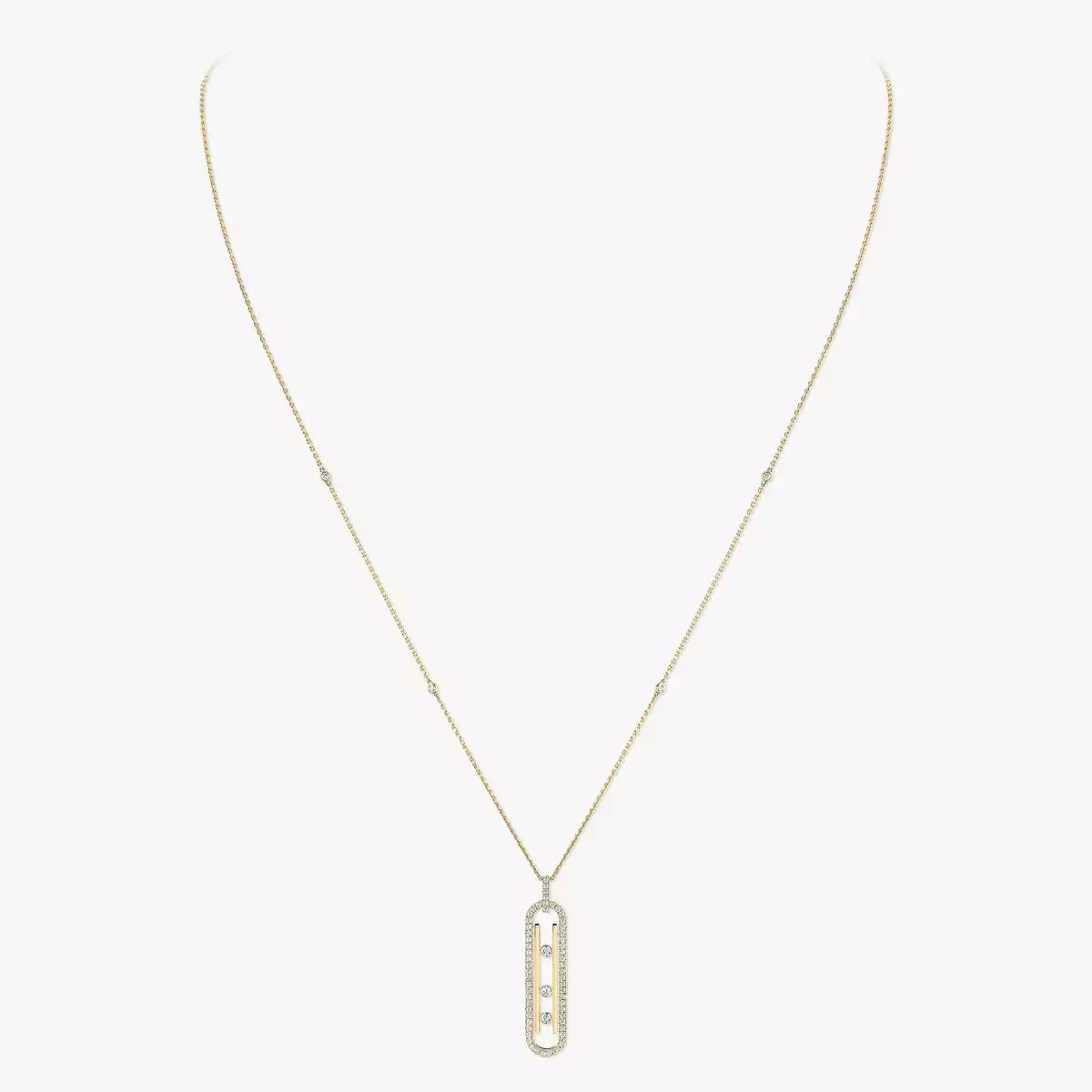 [ELAN LUXE]Diamond Necklace Move 10Th