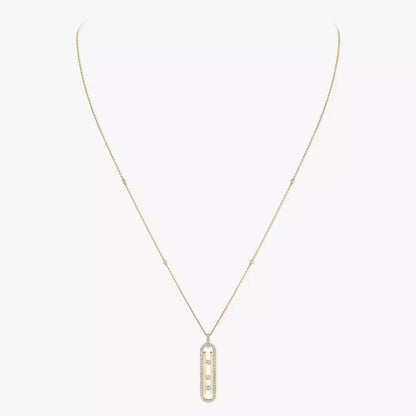 [ELAN LUXE]Diamond Necklace Move 10Th