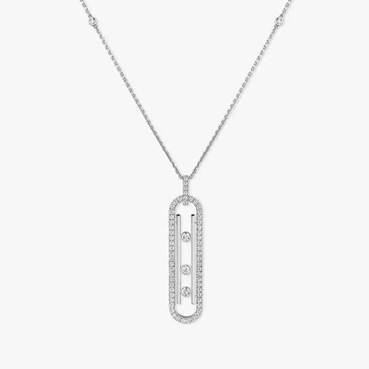 [ELAN LUXE]Diamond Necklace Move 10Th