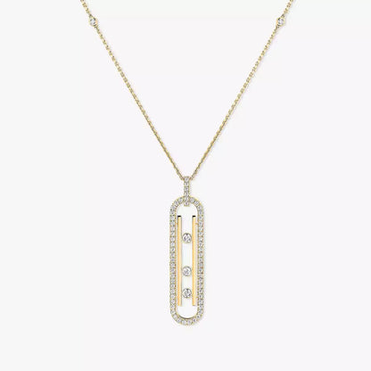 [ELAN LUXE]Diamond Necklace Move 10Th