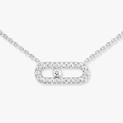 [ELAN LUXE]Diamond Necklace Move Uno