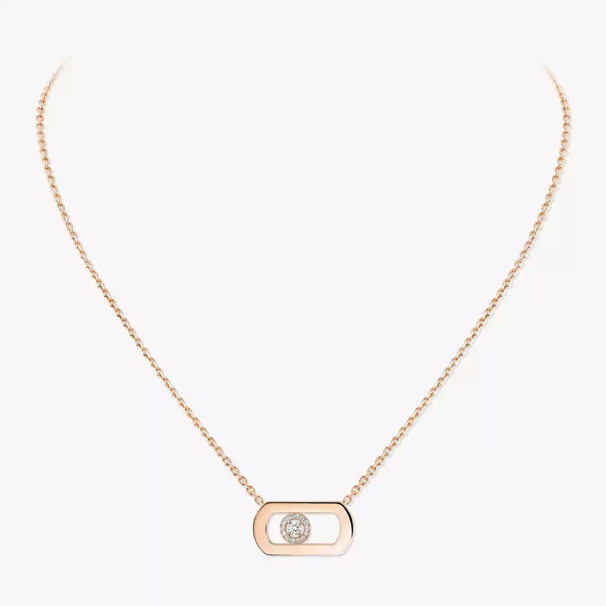 [ELAN LUXE]So Move Diamond Necklace in Gold