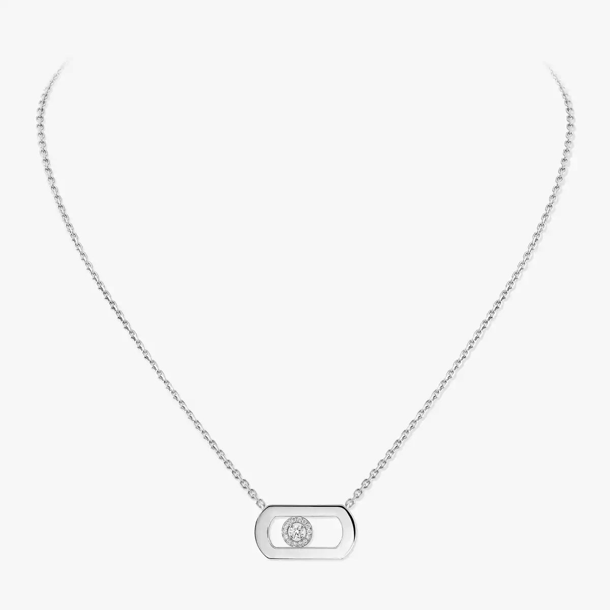 [ELAN LUXE]So Move Diamond Necklace in Gold