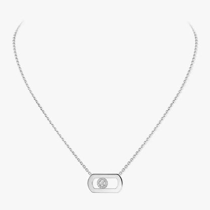 [ELAN LUXE]So Move Diamond Necklace in Gold