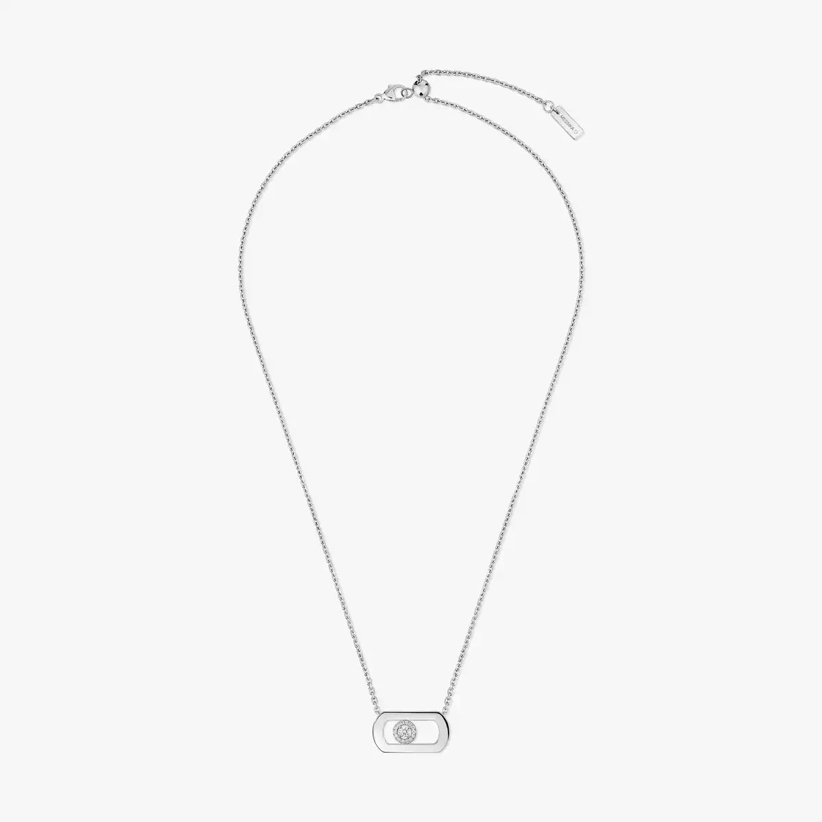 [ELAN LUXE]So Move Diamond Necklace in Gold