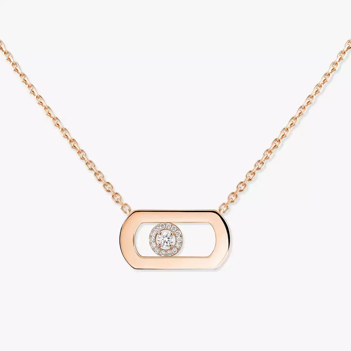 [ELAN LUXE]So Move Diamond Necklace in Gold