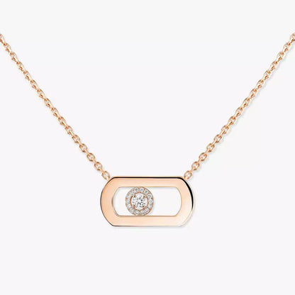 [ELAN LUXE]So Move Diamond Necklace in Gold