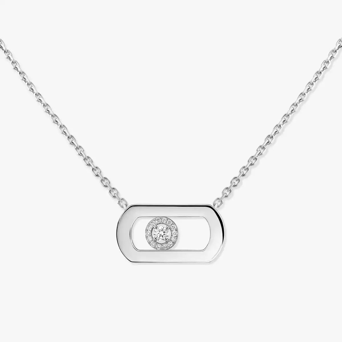 [ELAN LUXE]So Move Diamond Necklace in Gold