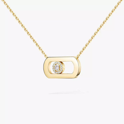 [ELAN LUXE]So Move Diamond Necklace in Gold