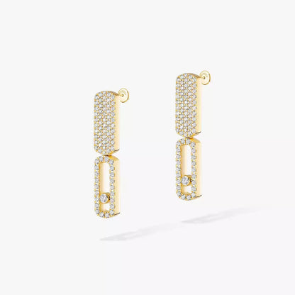 [ELAN LUXE]Imperial Move SM Diamond Earrings
