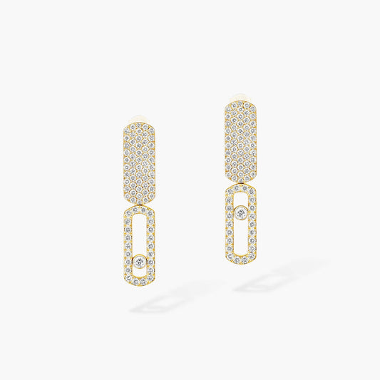 [ELAN LUXE]Imperial Move SM Diamond Earrings