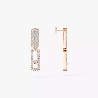 [ELAN LUXE]Imperial Move SM Diamond Earrings