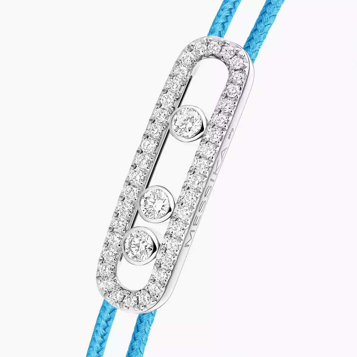 [ELAN LUXE]Messika Care(s) pink cord pav bracelet
