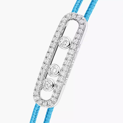 [ELAN LUXE]Messika Care(s) pink cord pav bracelet