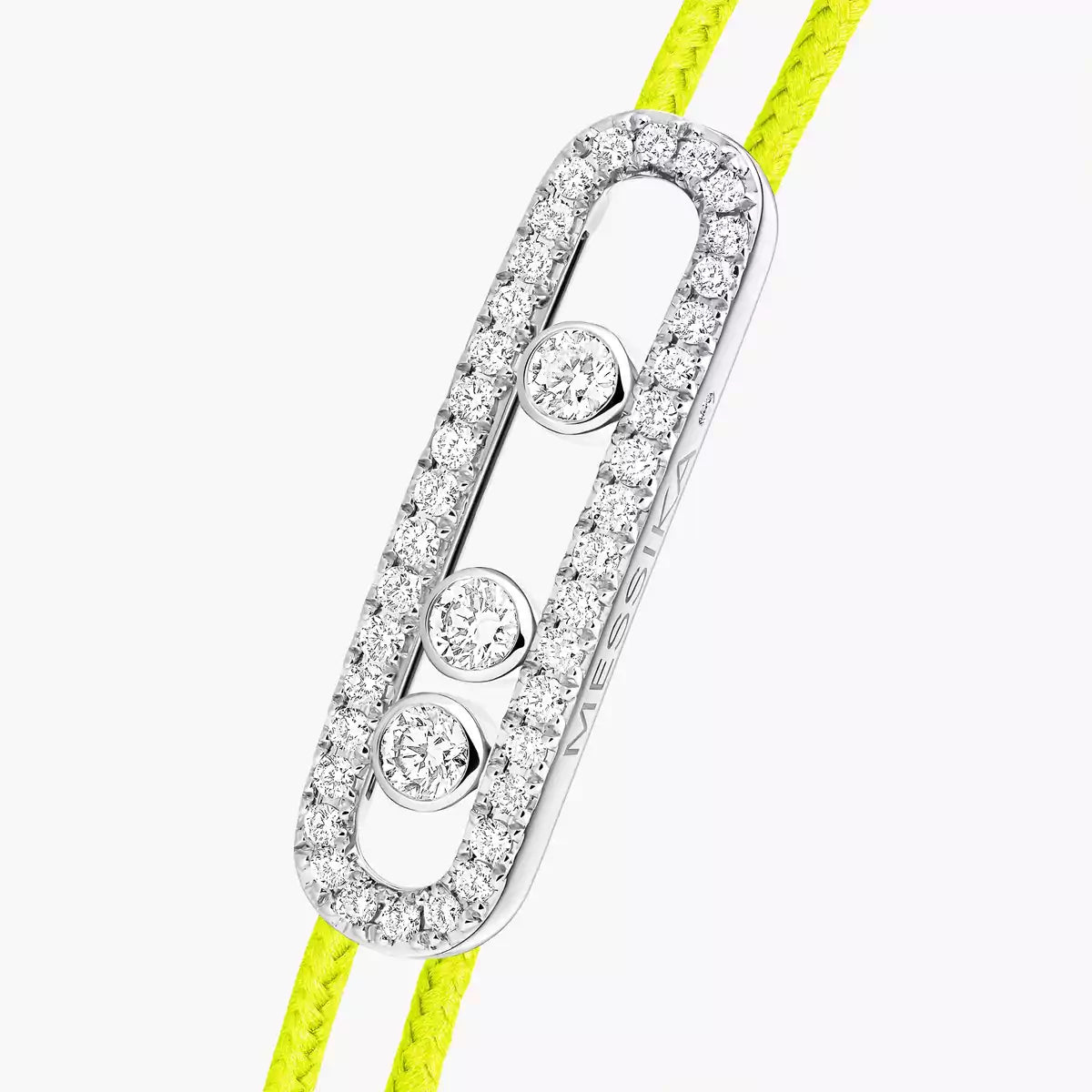 [ELAN LUXE]Messika Care(s) pink cord pav bracelet