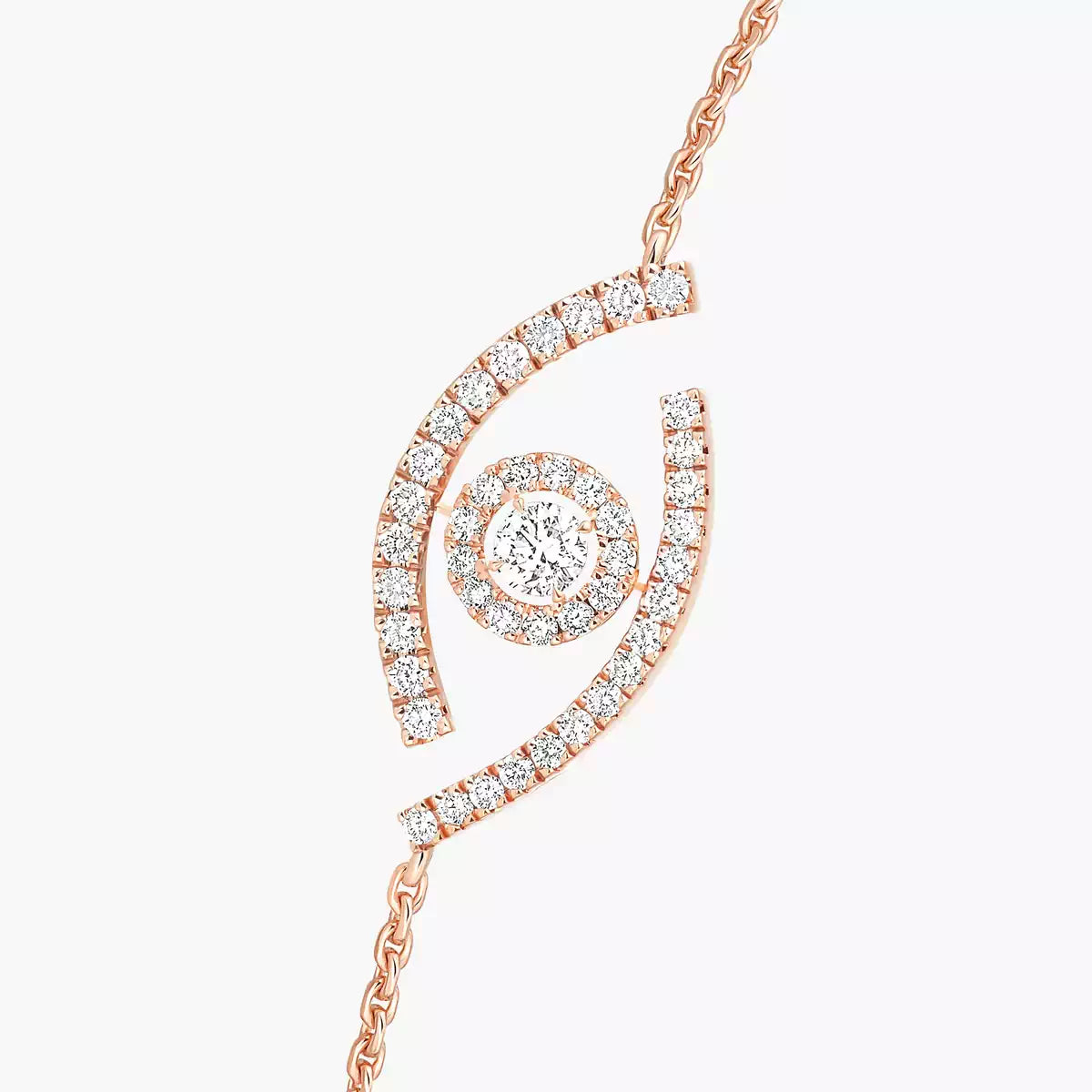 [ELAN LUXE]Lucky Eye Pave-Set Diamond Bracelet